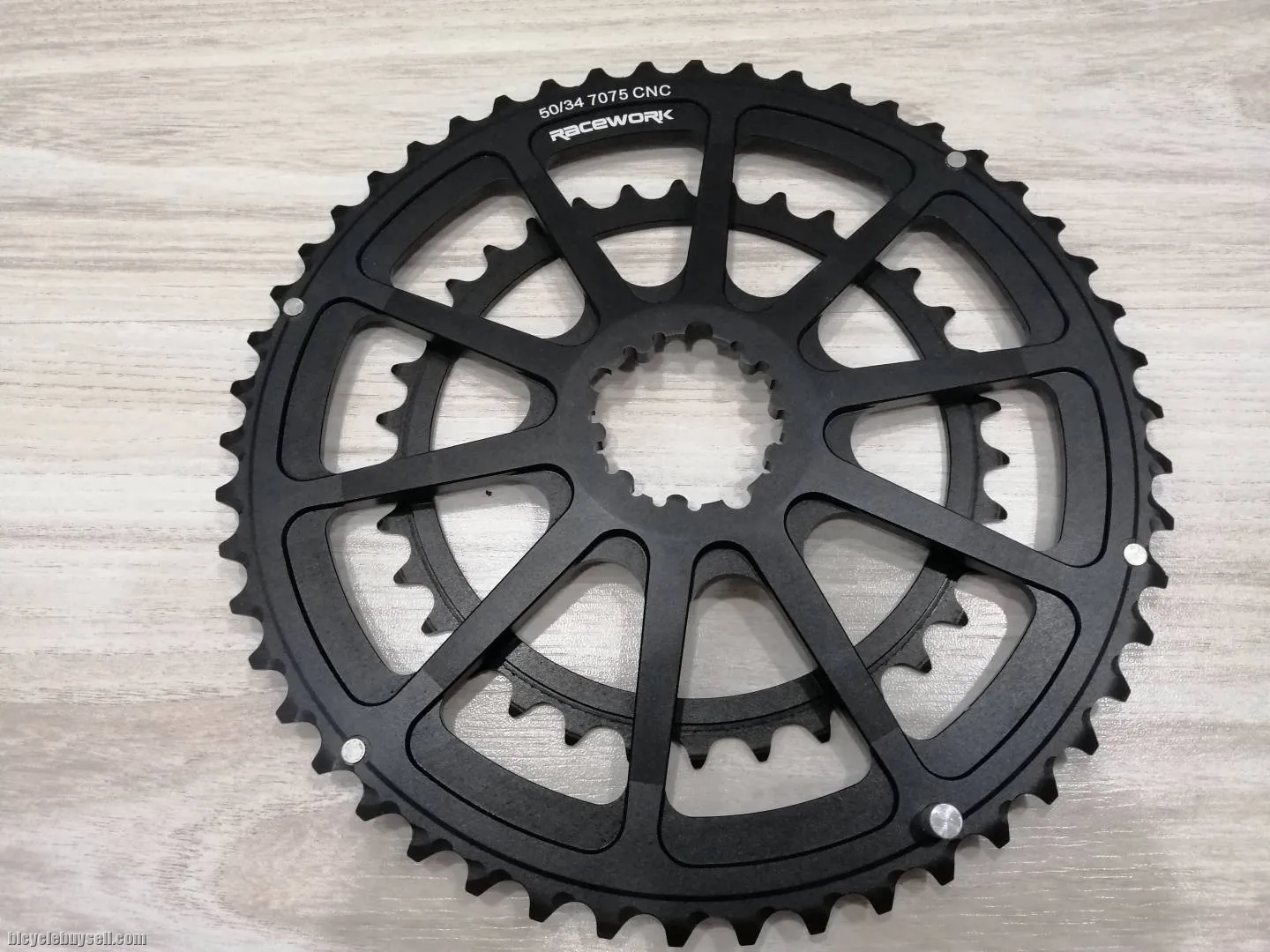 RaceWork 50/34 170mm Road Bicycle Crank Set With Bottom Bracket