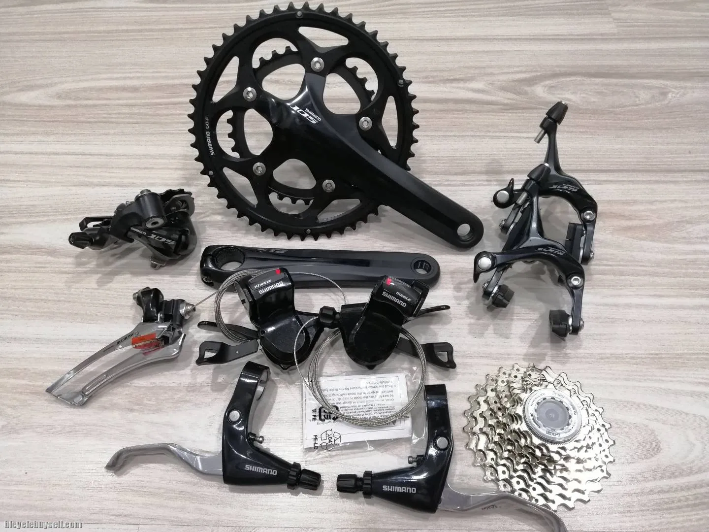 Shimano 105 5700 2 x 10 Speed Flat Bar Group Set