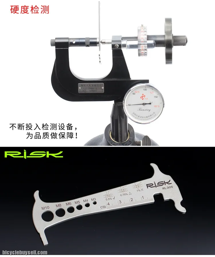 3 in 1 Chain Wear Indicator Cycling MTB RB Check Rantai Basikal