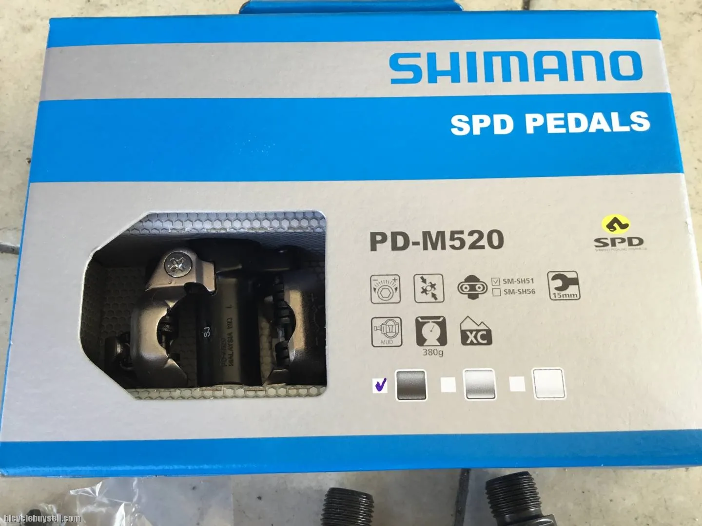 Shimano PD-M520 Clipless Pedal  -- Free courier