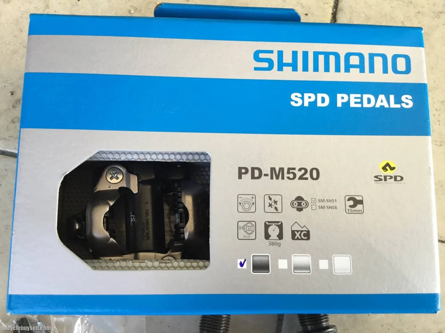 Shimano PD-M520 Clipless Pedal  -- Free courier