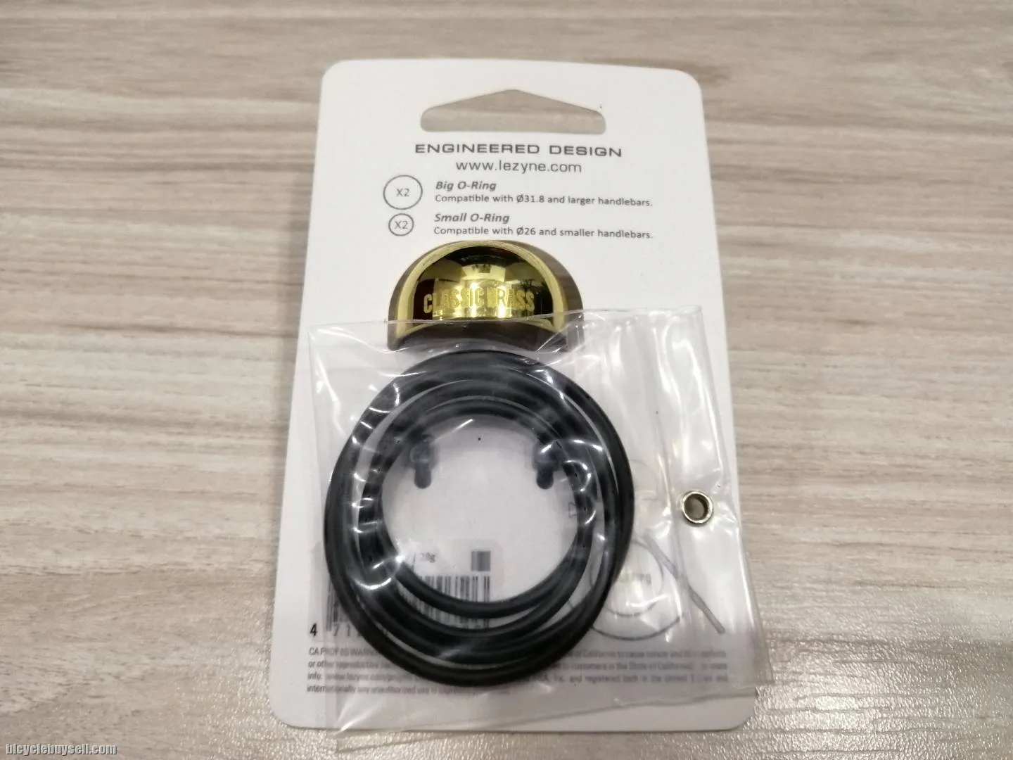 Lezyne Classis Brass Bell