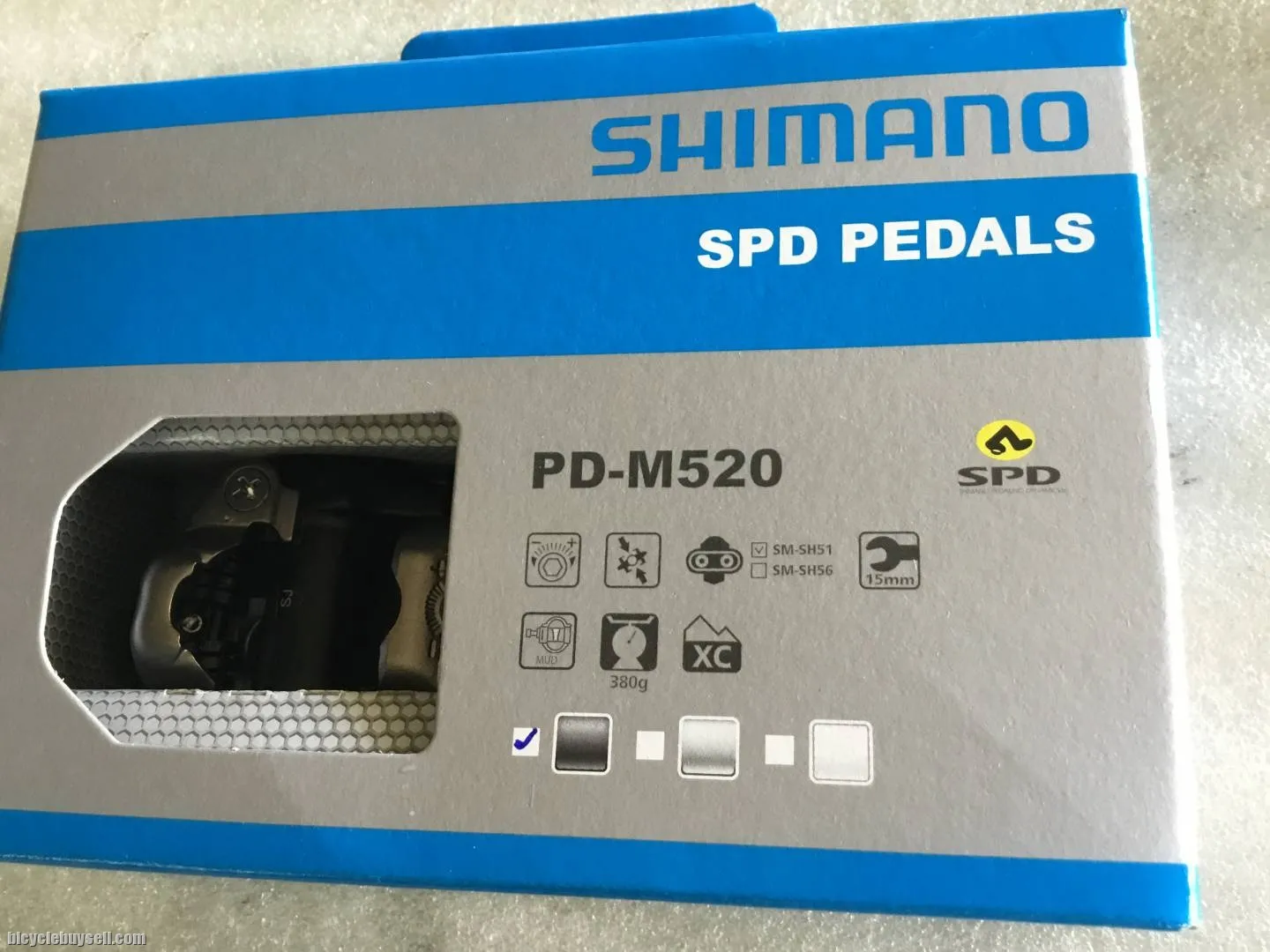 Shimano PD-M520 Pedals | MTB Clip-In Pedals  @ free pos