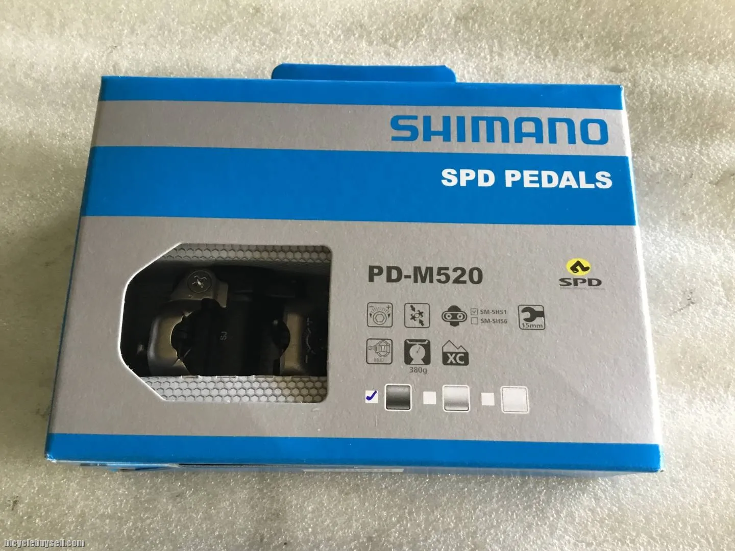 Shimano PD-M520 Pedals | MTB Clip-In Pedals  @ free pos