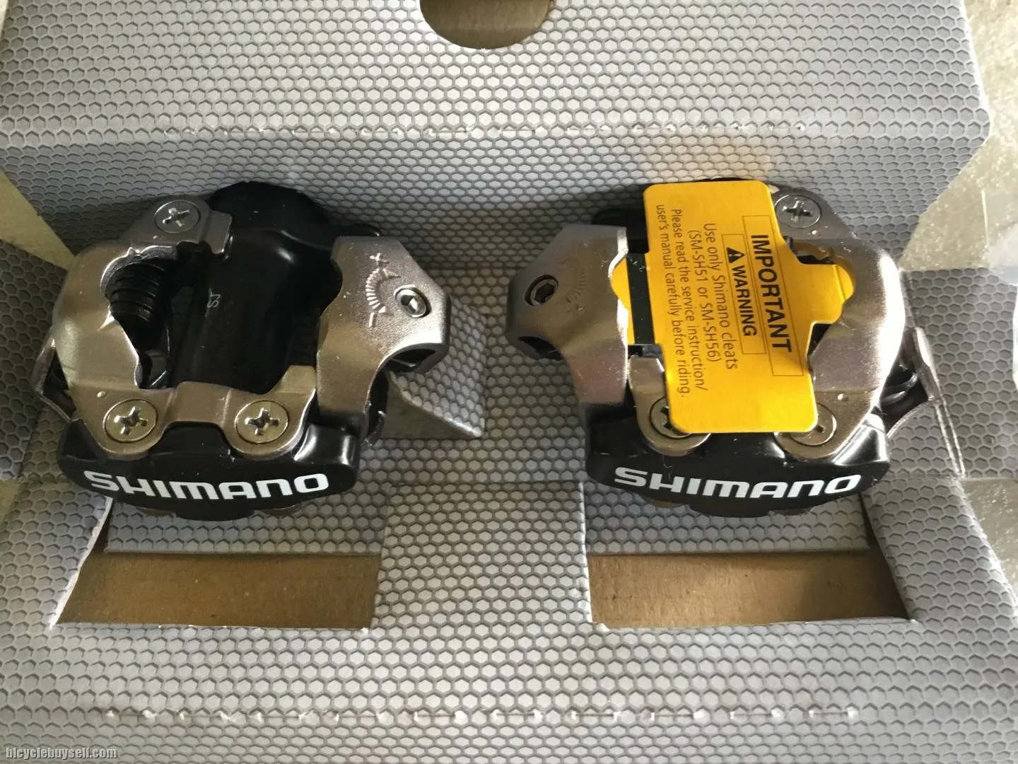 Shimano PD-M520 Pedals | MTB Clip-In Pedals  @ free pos