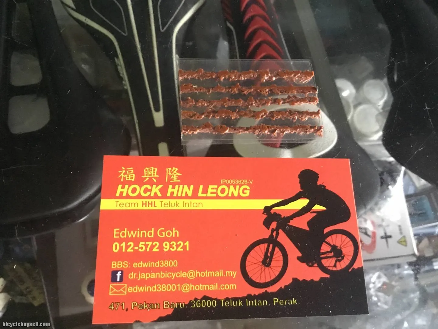 Tubeless/Tubular Tires Repair Kits Refill (free pos w.m)