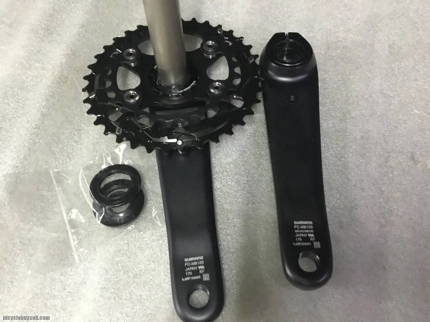 Shimano M8120 Crankset 2x12speed (36/26T) | Japan @ free pos