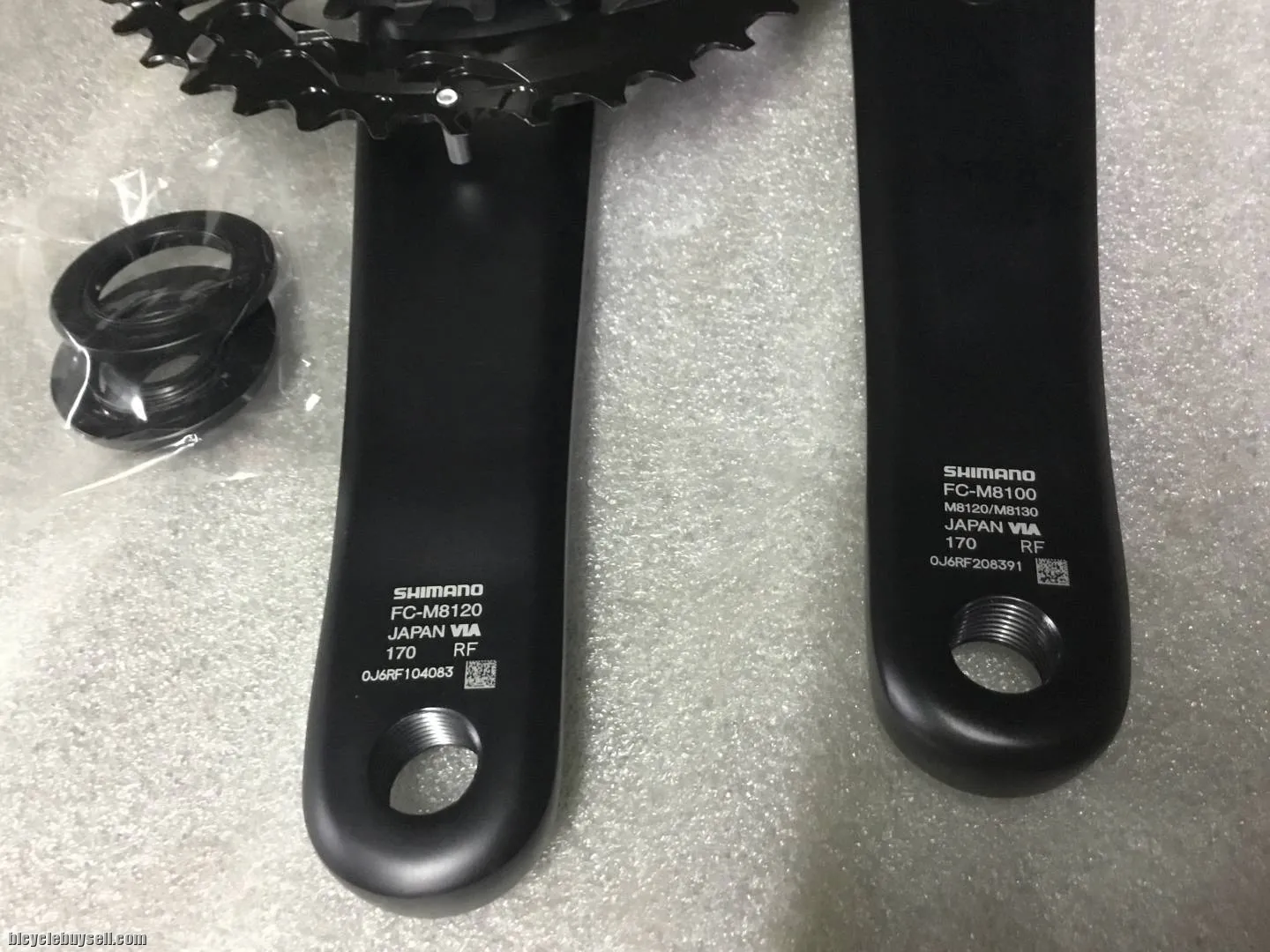 Shimano M8120 Crankset 2x12speed (36/26T) | Japan @ free pos