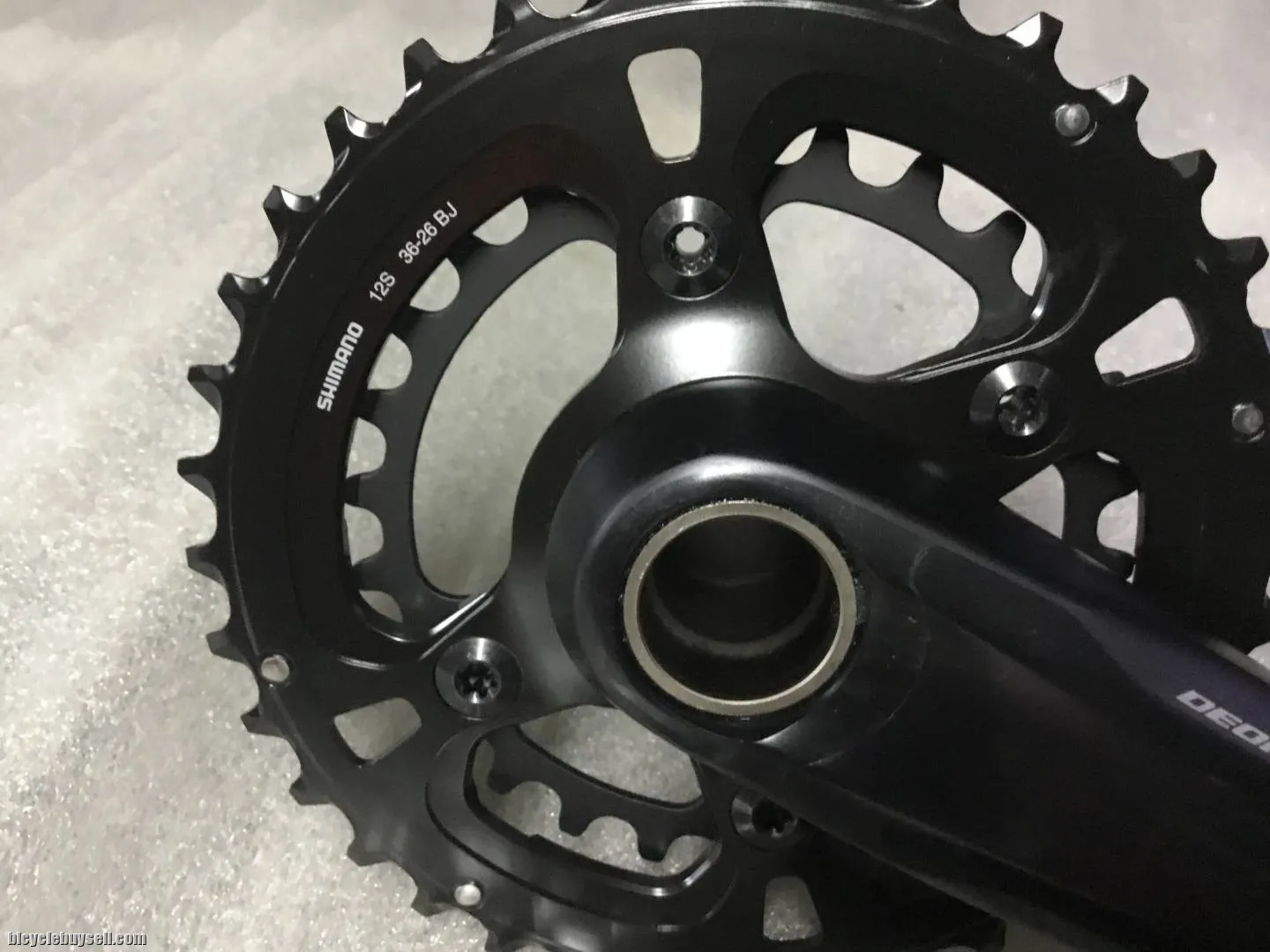 Shimano M8120 Crankset 2x12speed (36/26T) | Japan @ free pos