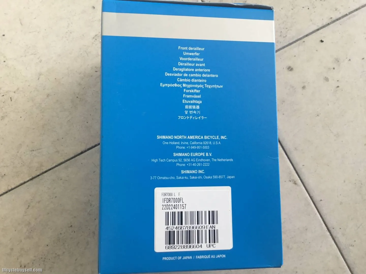 Shimano 105 R7000 Front Deraileur 11speed - free courier