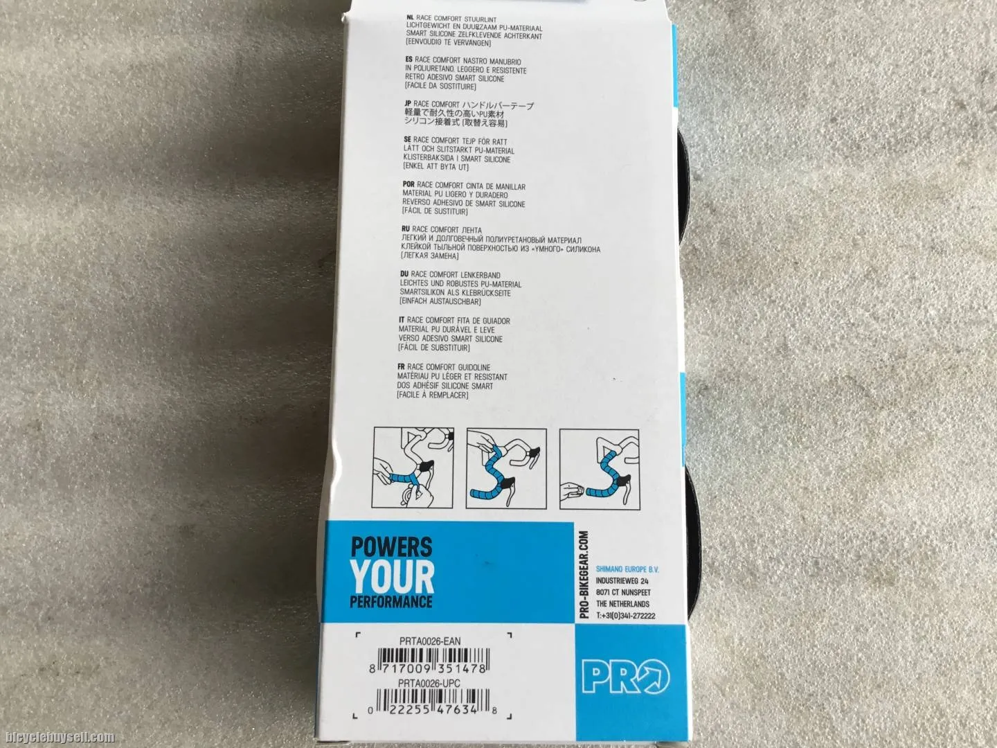 Shimano Pro Race Comfort Silicon Bar Tape @ free pos