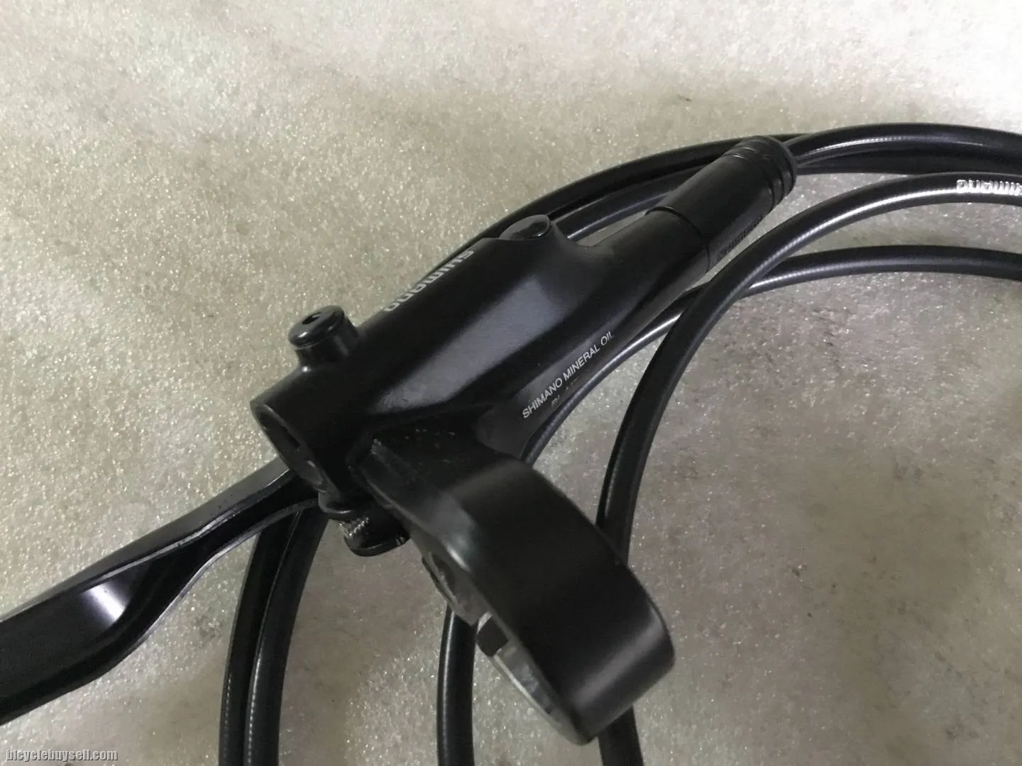 SHIMANO MT200 Hydraulic Disc Brake  @ free pos