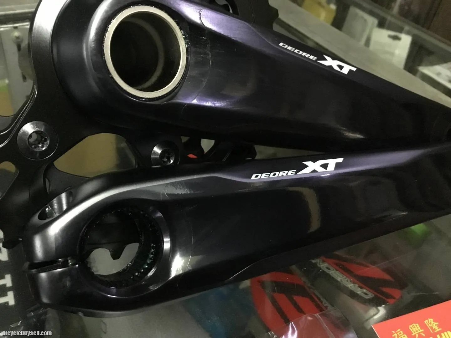 Shimano XT M8120 Crankset 2x12s/170mm (free pos w.m)