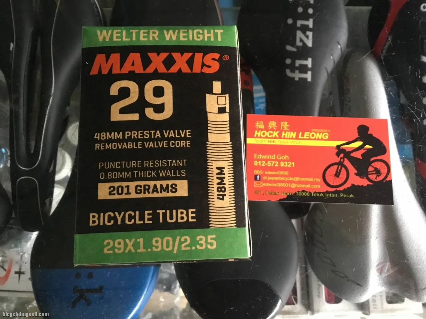 Maxxis Light Weight Tubes 29er-1.9-2.35 Presta Tuib / Taiwan