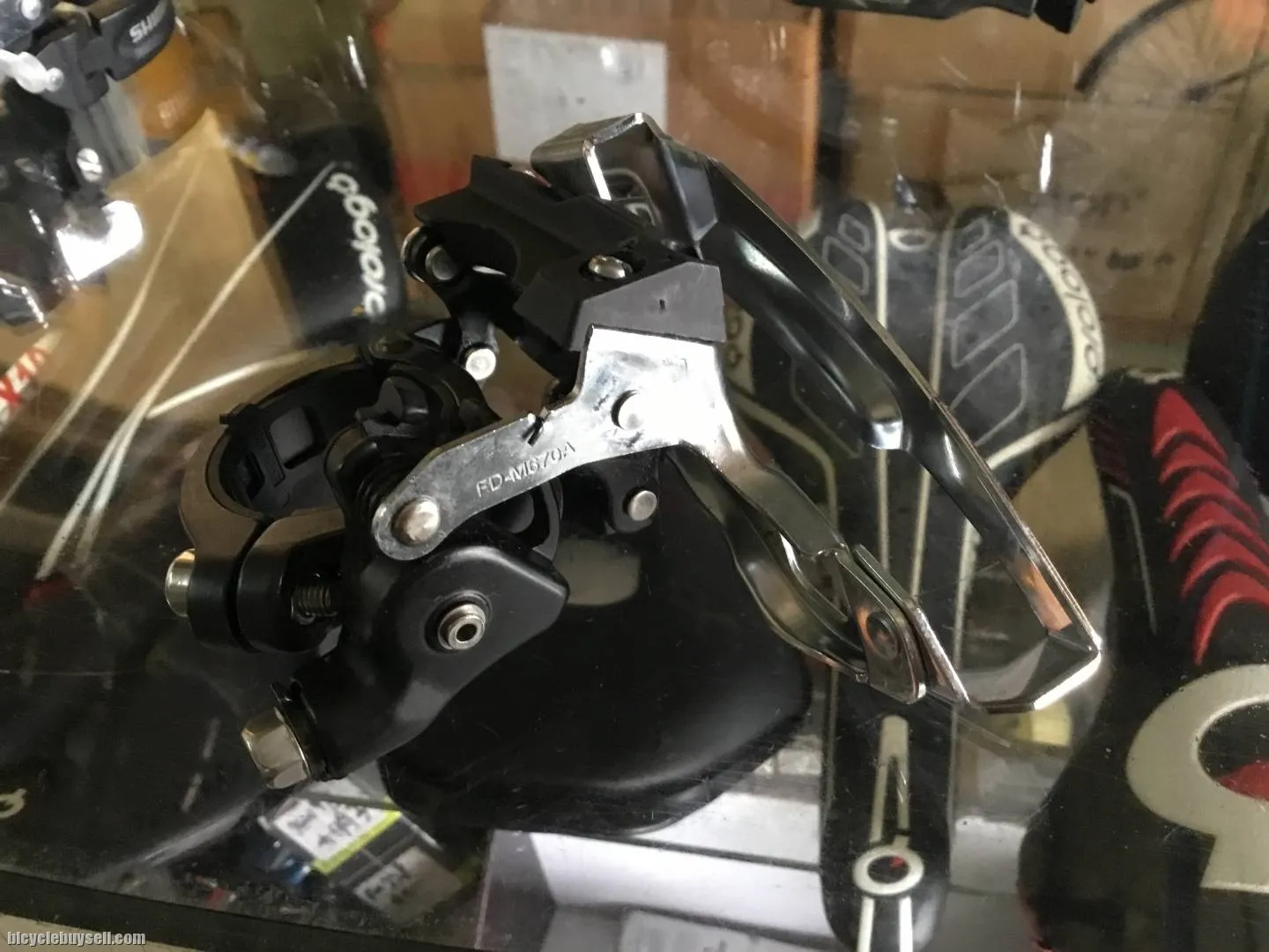 Shimano SLX Front Deraileur 3x10speed  (free pos w.m)