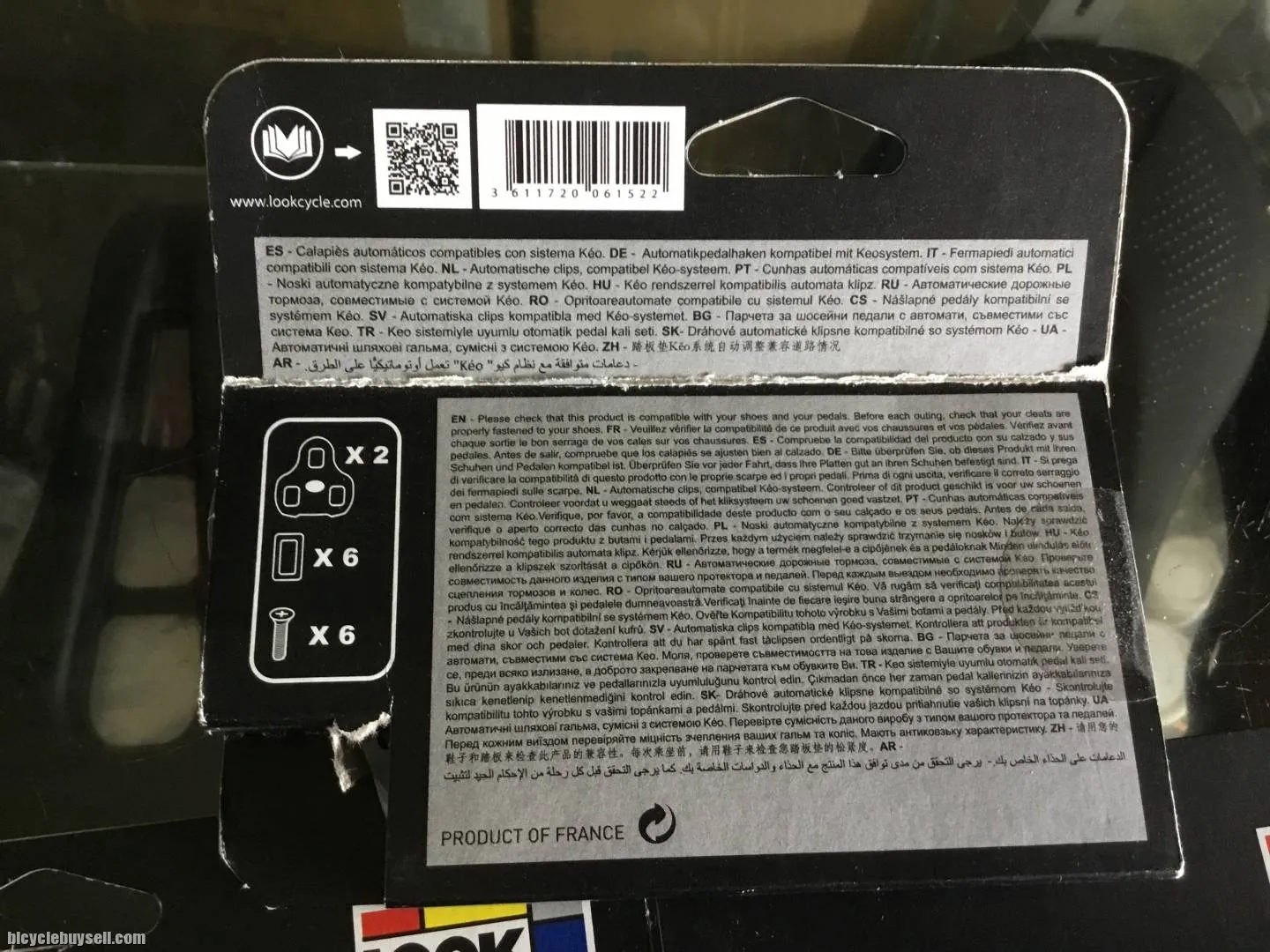 Look Keo Pedal Clip / Original France Product (free pos w.m)