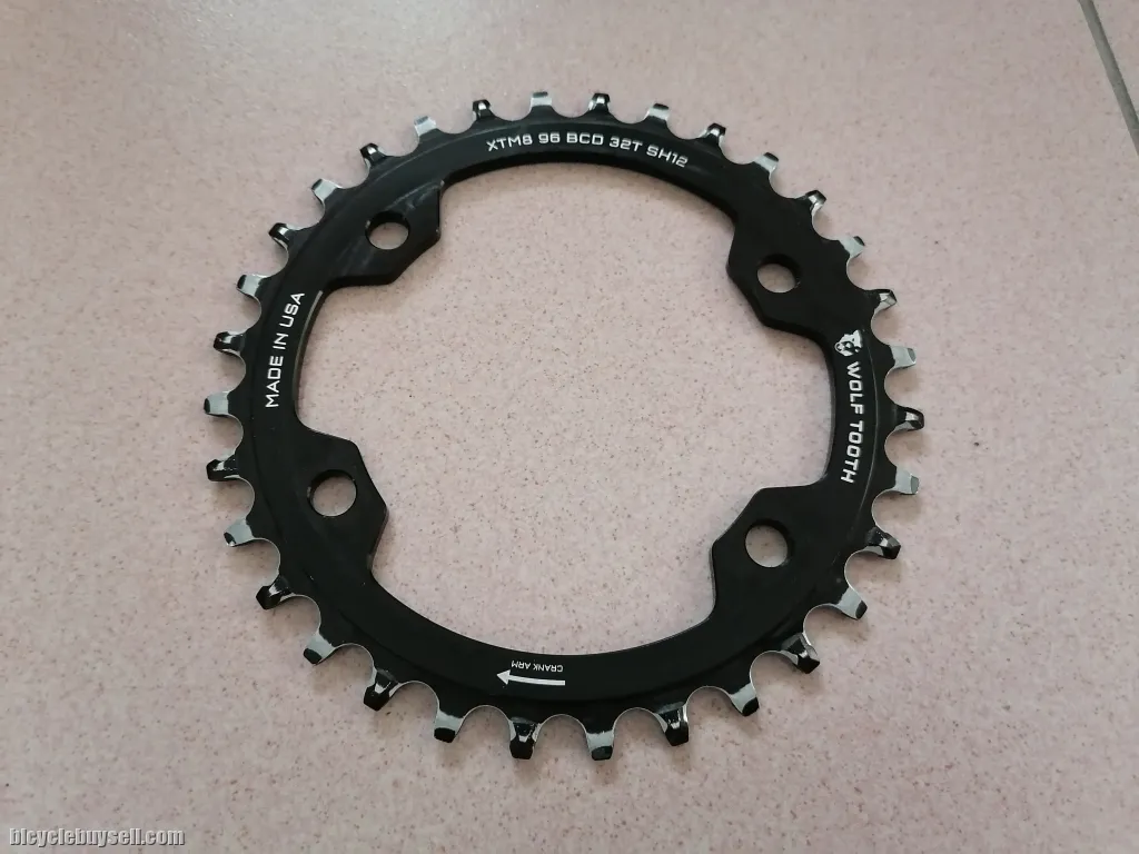 Wolftooth 12 Speed Hyperglide+ Chainring 32T For M8000/M7000 Crankset