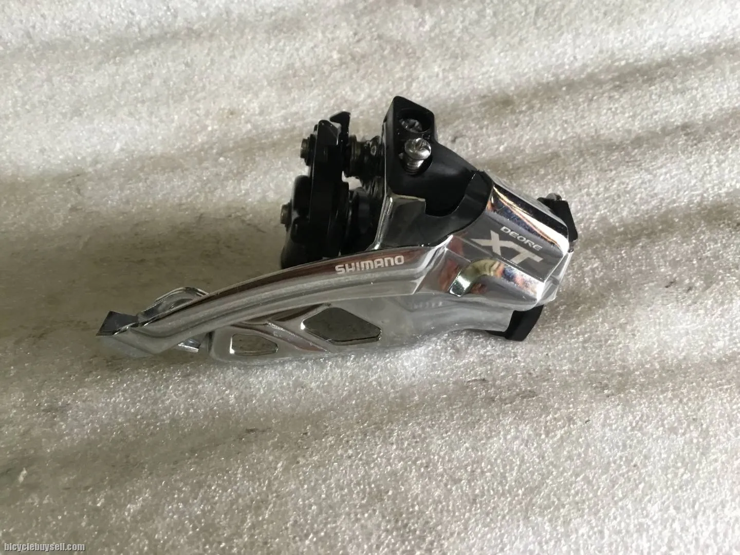 Shimano Deore XT FD 2x10s | Low Clamp | Dual Pull @ free pos