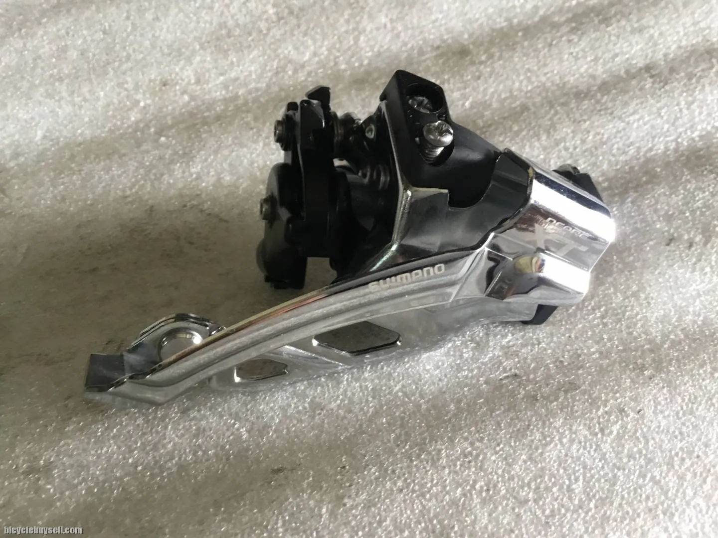 Shimano Deore XT FD 2x10s | Low Clamp | Dual Pull @ free pos