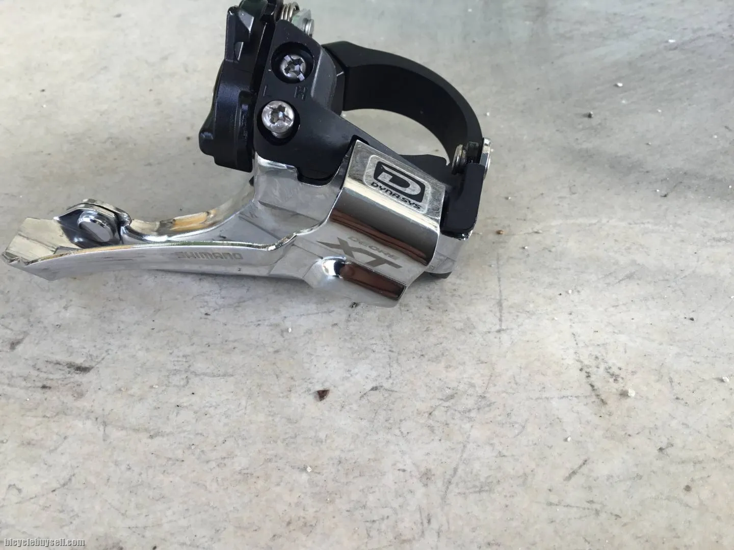 Shimano XT 2x10speed FD - Low Clamp â€” free courier