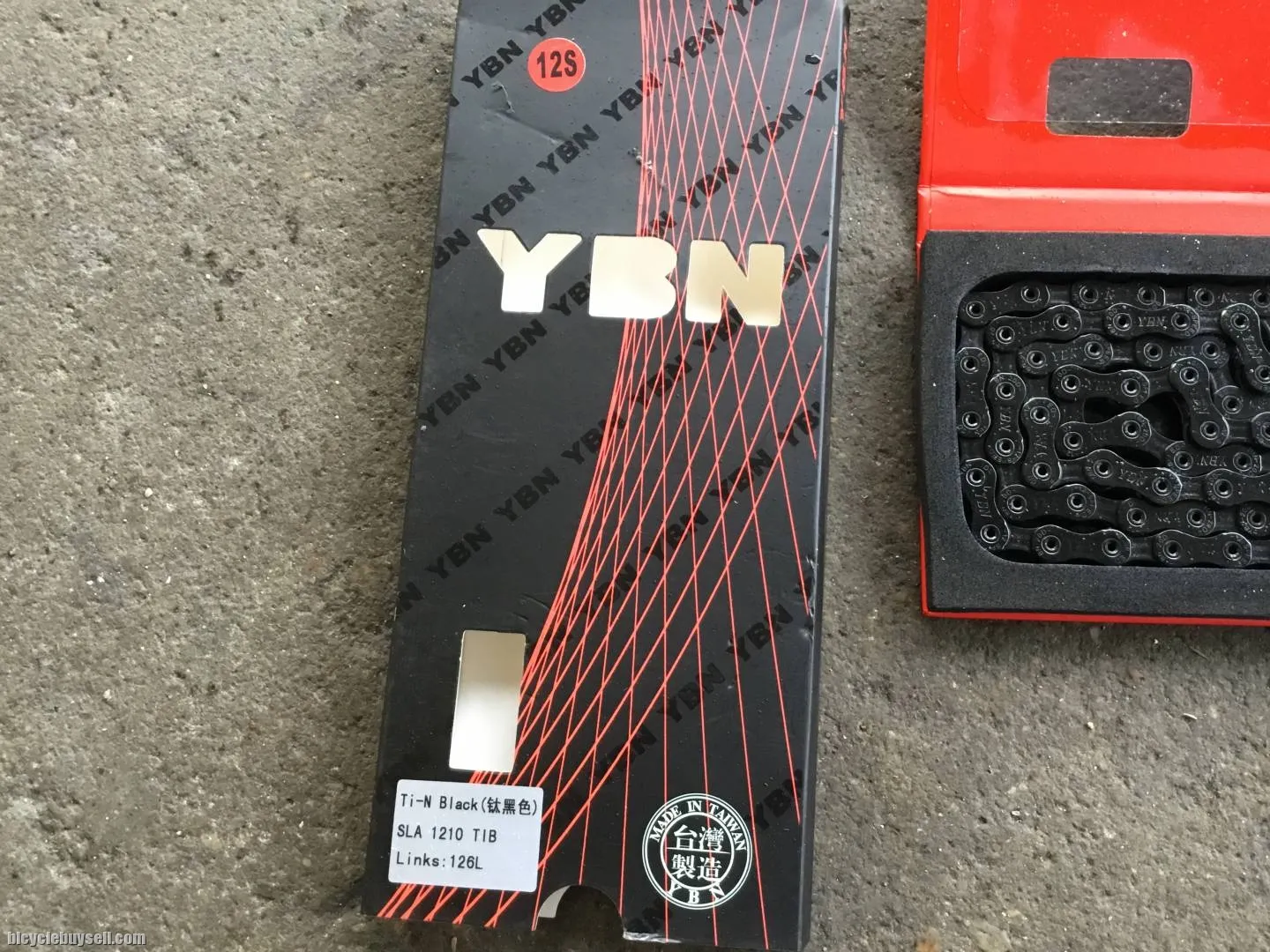 YBN SLA12speed Chain TI Black - free courier