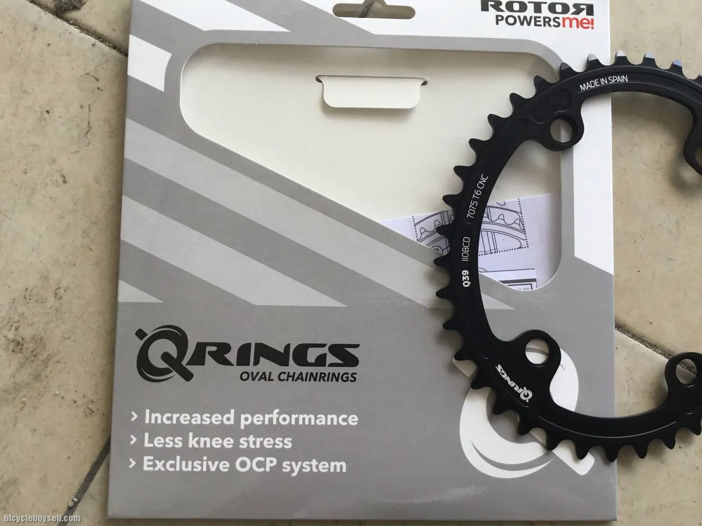 Rotor ALDHU Inner 39T Shimano ChainRing 110x4 - free courier