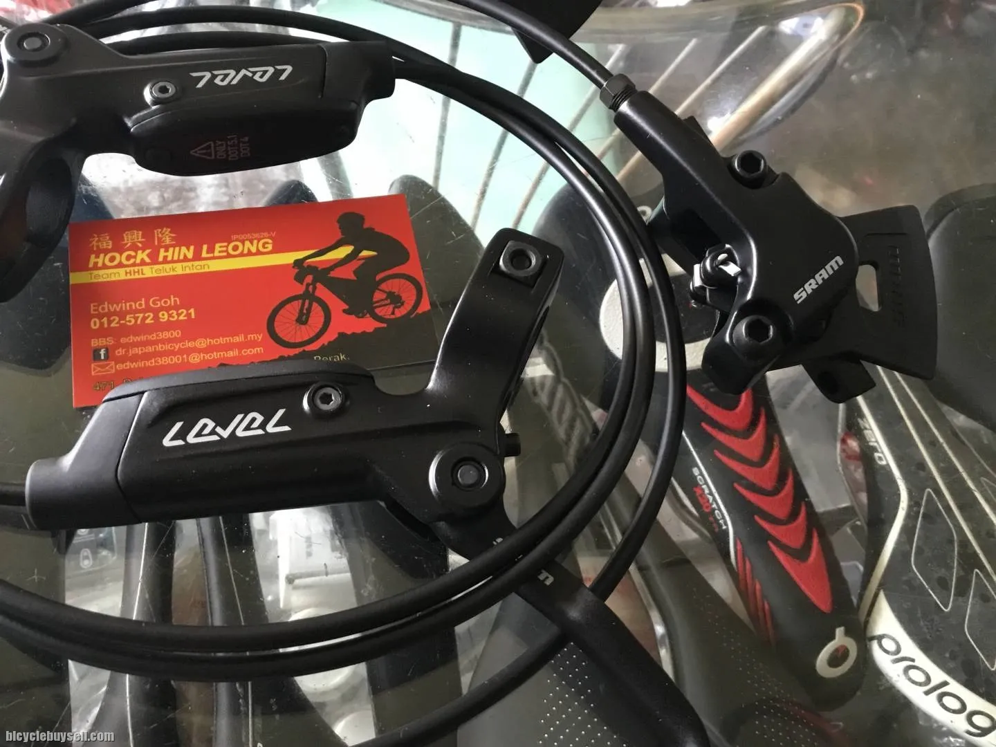 Sram Level Hidaulic Brakeset (free pos w.m)