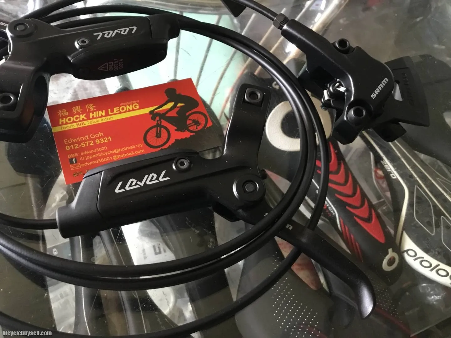 Sram Level Hidaulic Brakeset (free pos w.m)