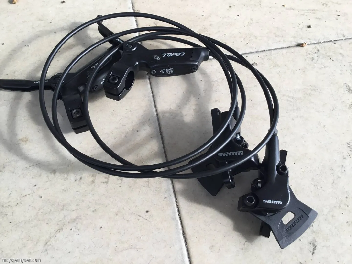 Sram LEVEL Pro Hidaulic Brakeset - free courier