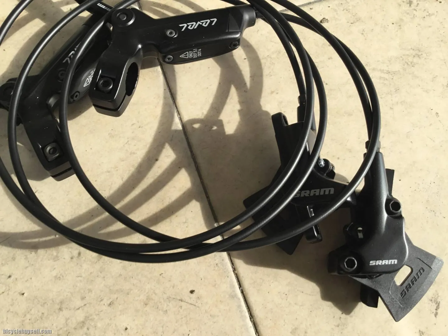 Sram LEVEL Pro Hidaulic Brakeset - free courier