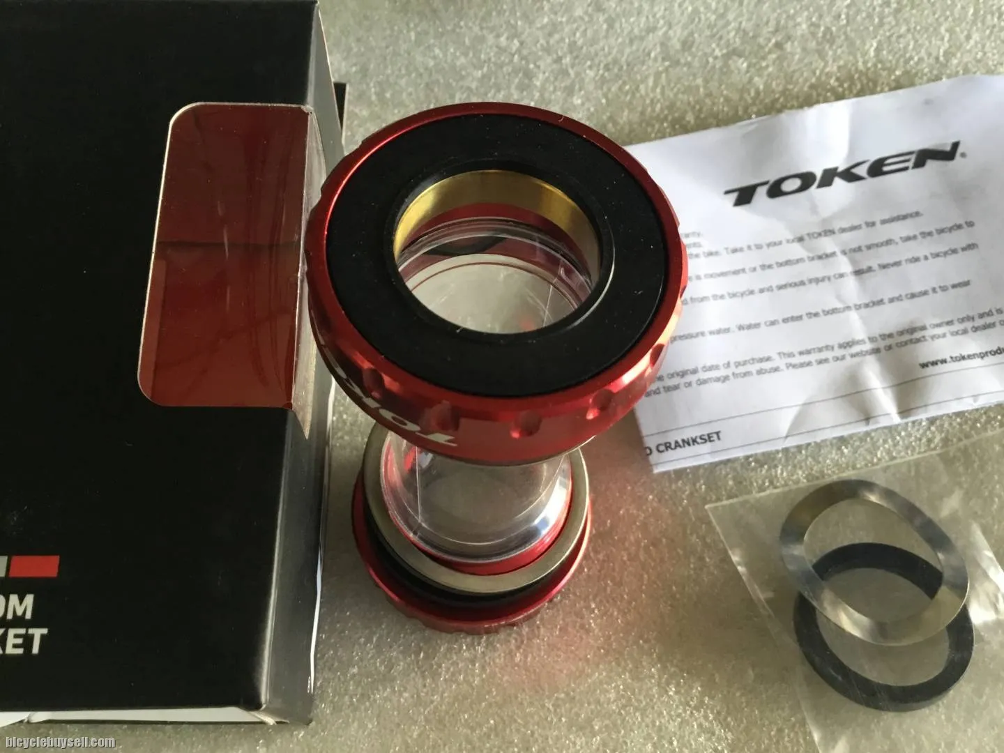 Token BSA Thread TitaniumCeramic BB  @ free pos