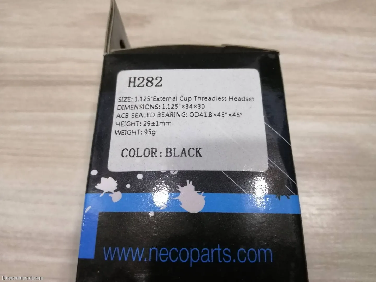 Neco 1-1/8 Threadless Sealbearing Headset