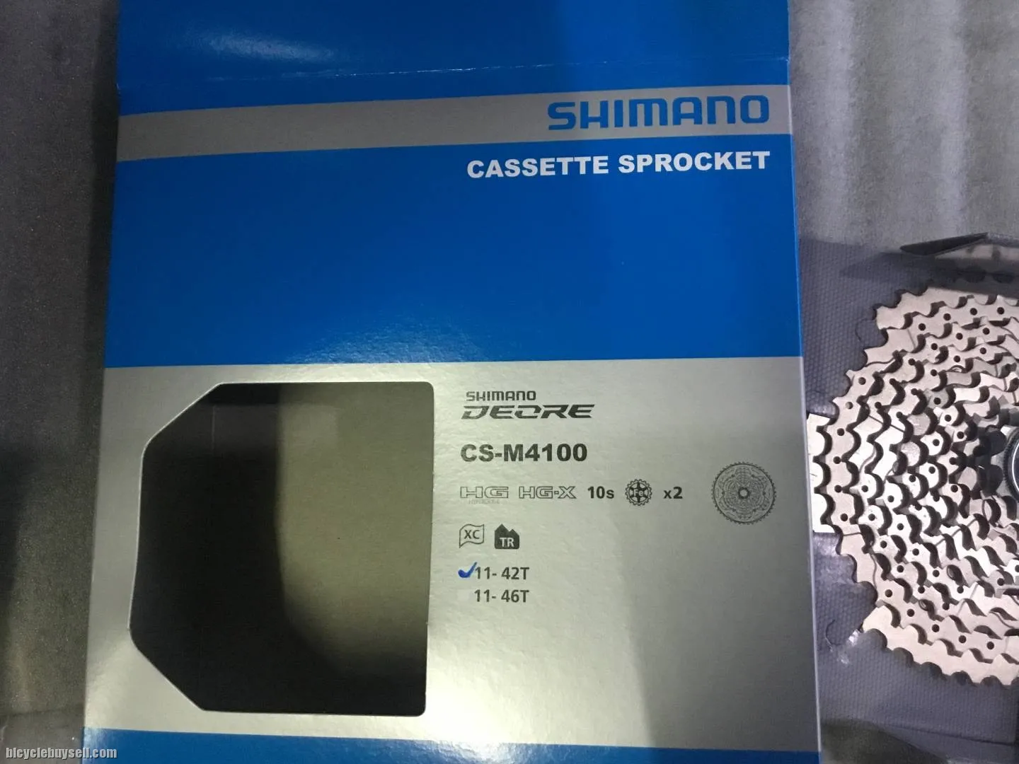 Shimano Deore M4100 | 11-42T 10speed @ free pos