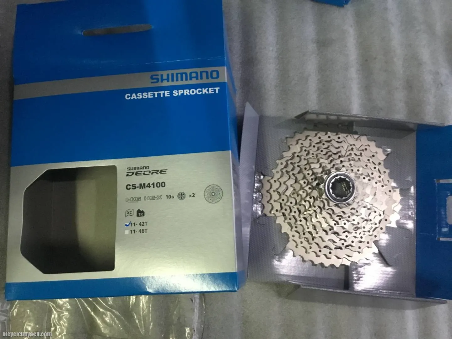 Shimano Deore M4100 | 11-42T 10speed @ free pos