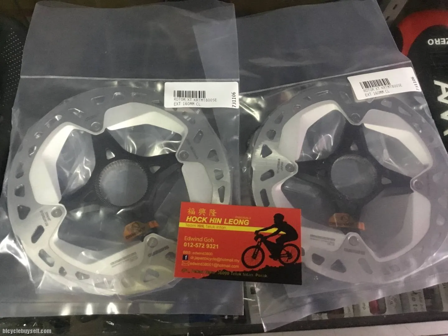 Shimano XT MT800 160mmx2 / IceTech Freeza (free pos w.m)
