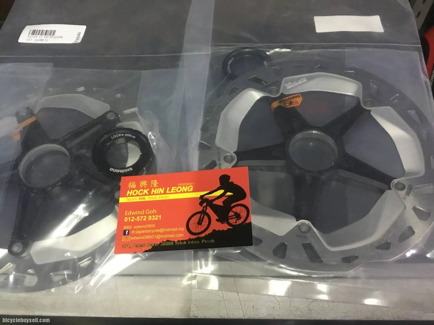 Shimano XT MT800 180mmx2 / IceTech Freeza (free pos w.m)