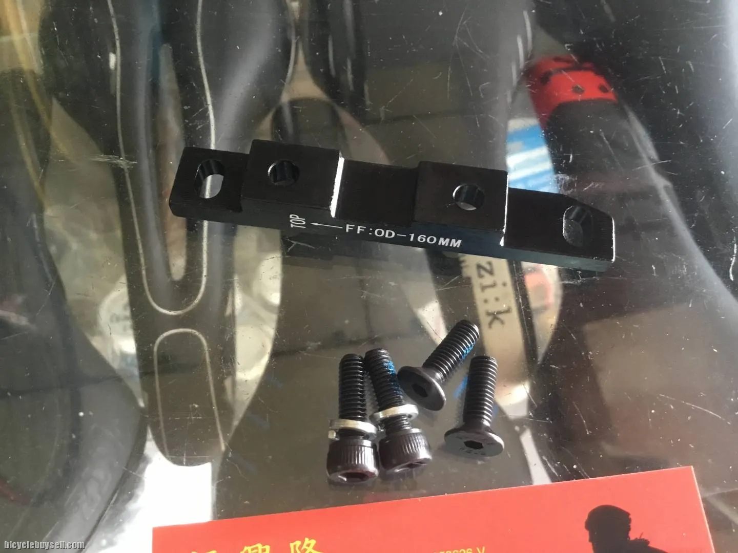 Road DiscBrake Adaptor / Front 160mm (free pos w.m)