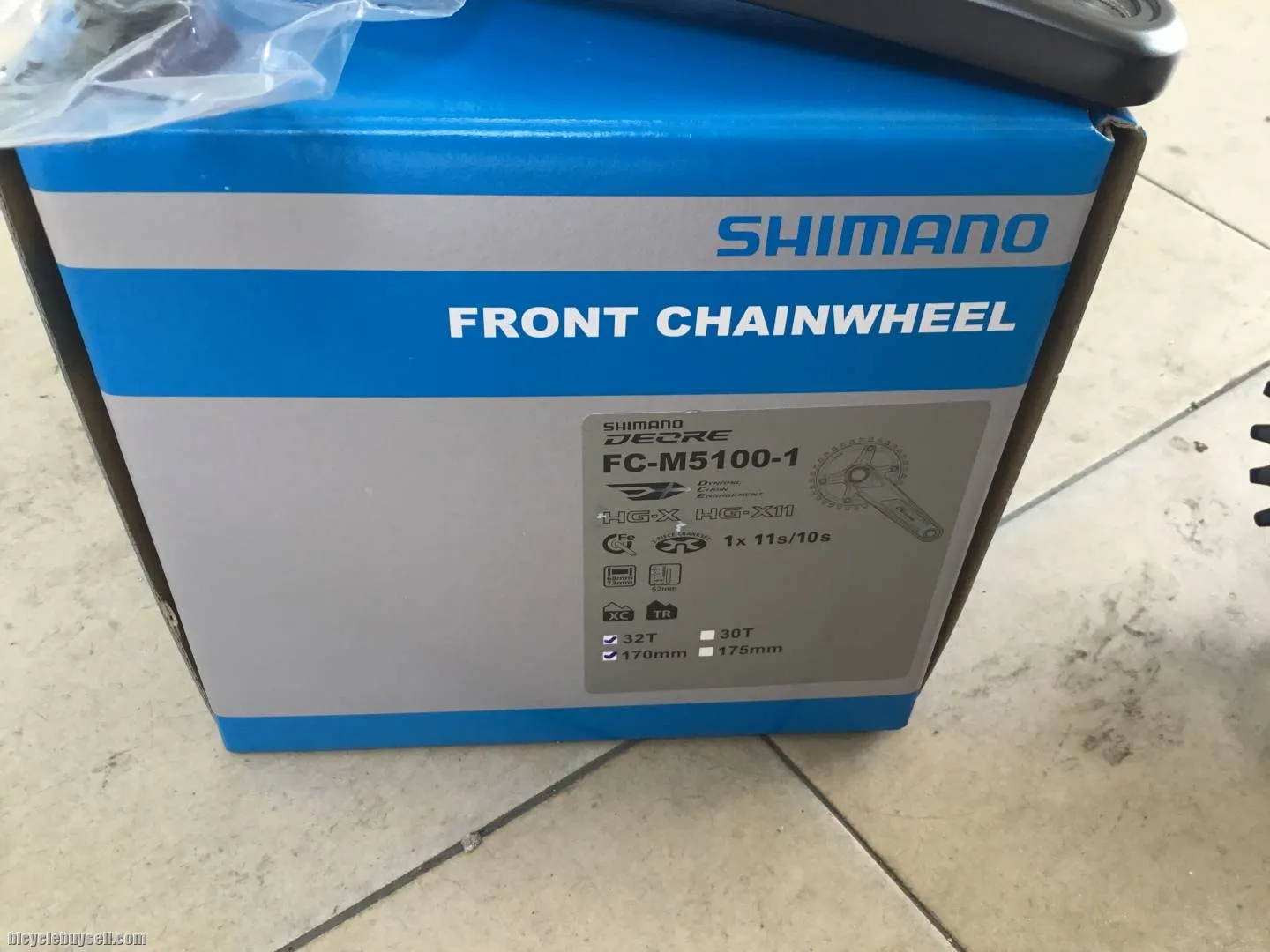 Shimano Deore M5100 11s Crankset 32T  - free courier