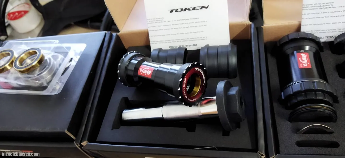 Best BB in Malaysia NskVV || Ceramic Titanium Tiramic Token Ninja Bottom Bracket