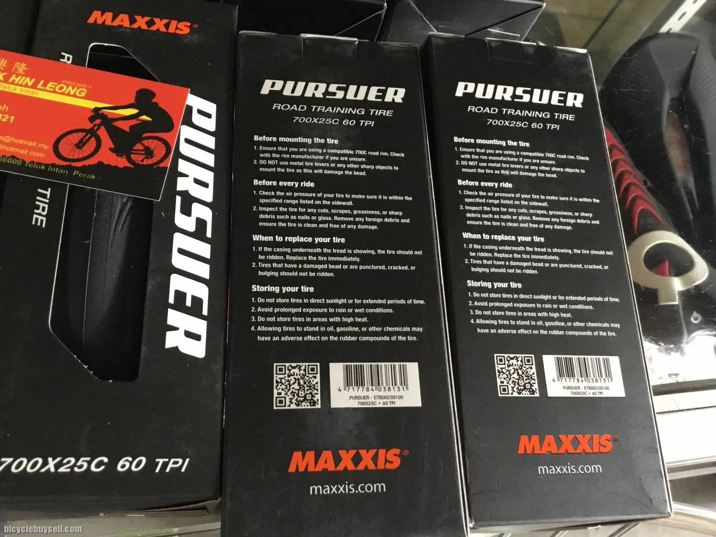 Maxxis Pursuer Road 700x25c / Set/2pcs (free pos w.m)