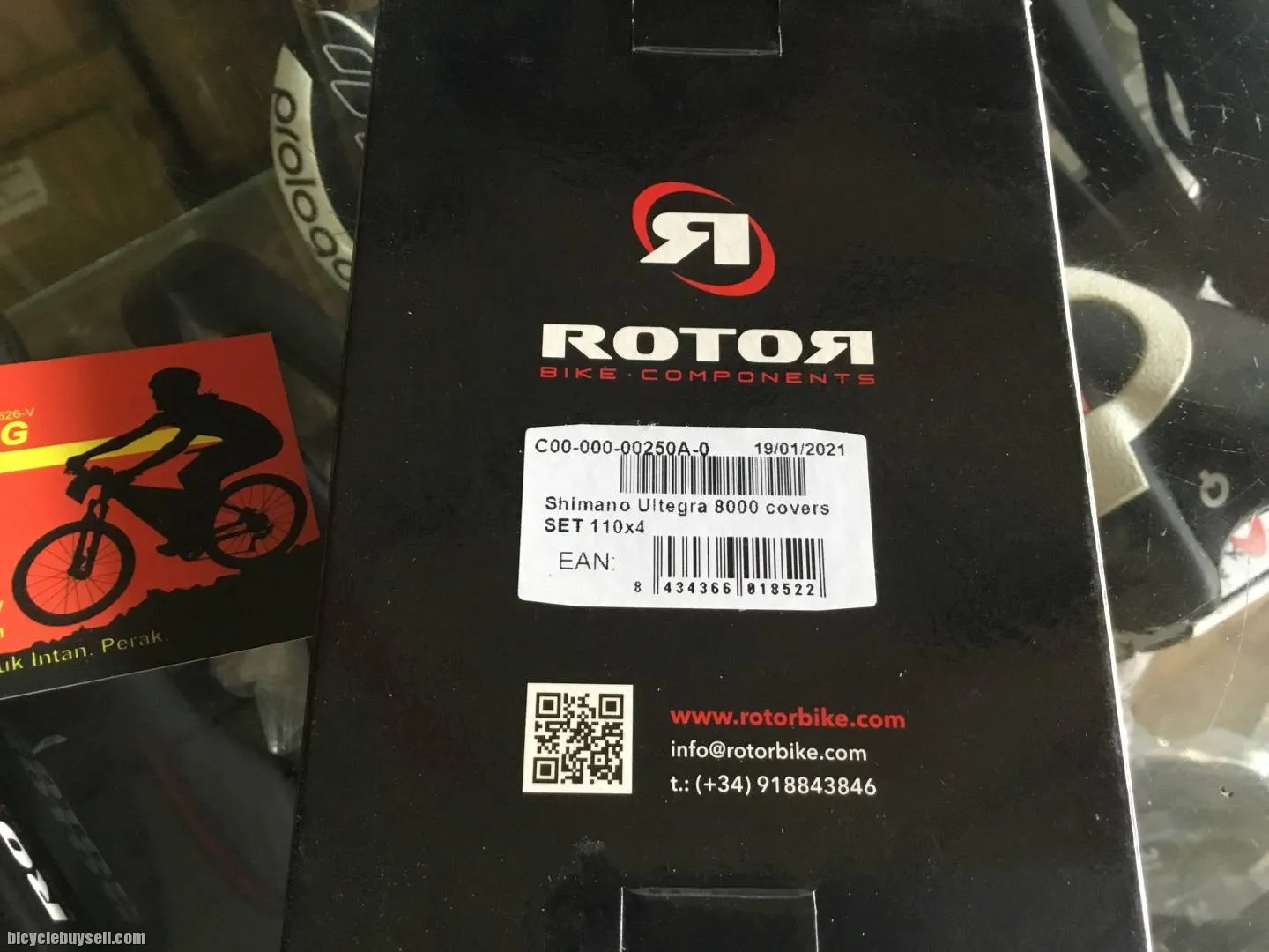 Rotor Chainring Bolt Cover For Shimano R8000 (free pos w.m)