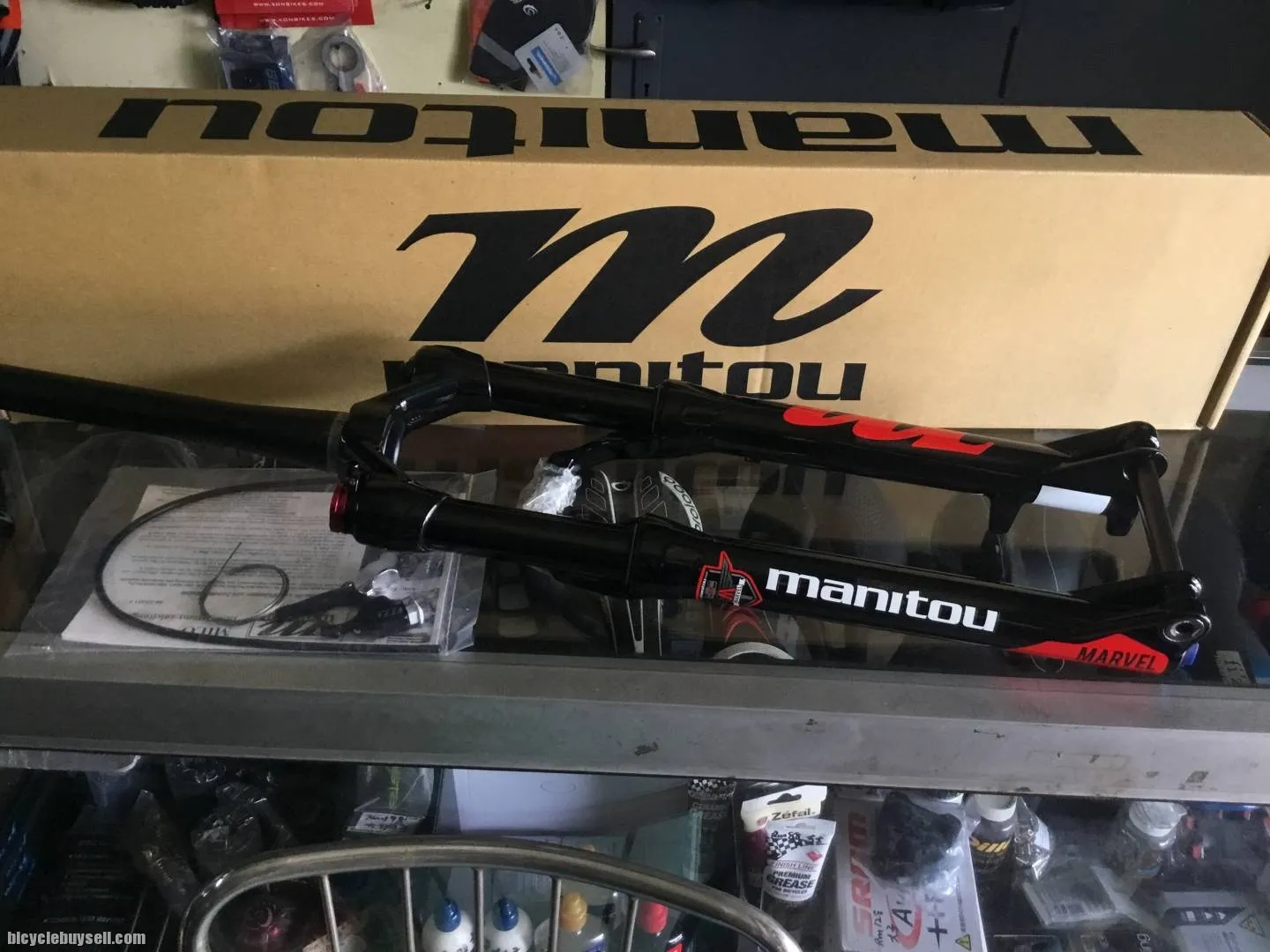 Manitou Marvel Comp Fork 27.5er Remote / Taiwan (free pos w.m)