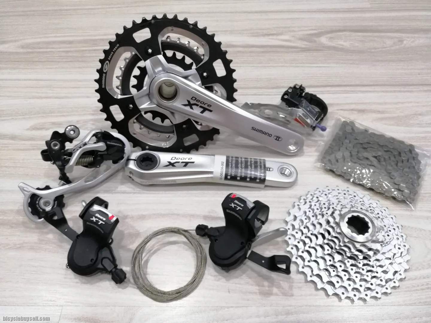 Shimano XT M770 3 x 9 Speed Group Set
