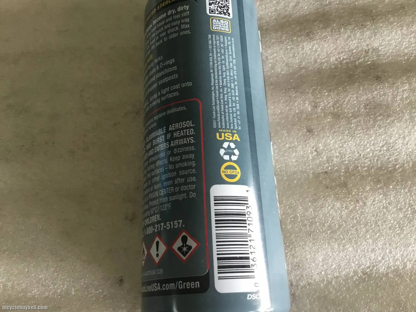 Finish Line USA Max Suspension Spray @ free pos