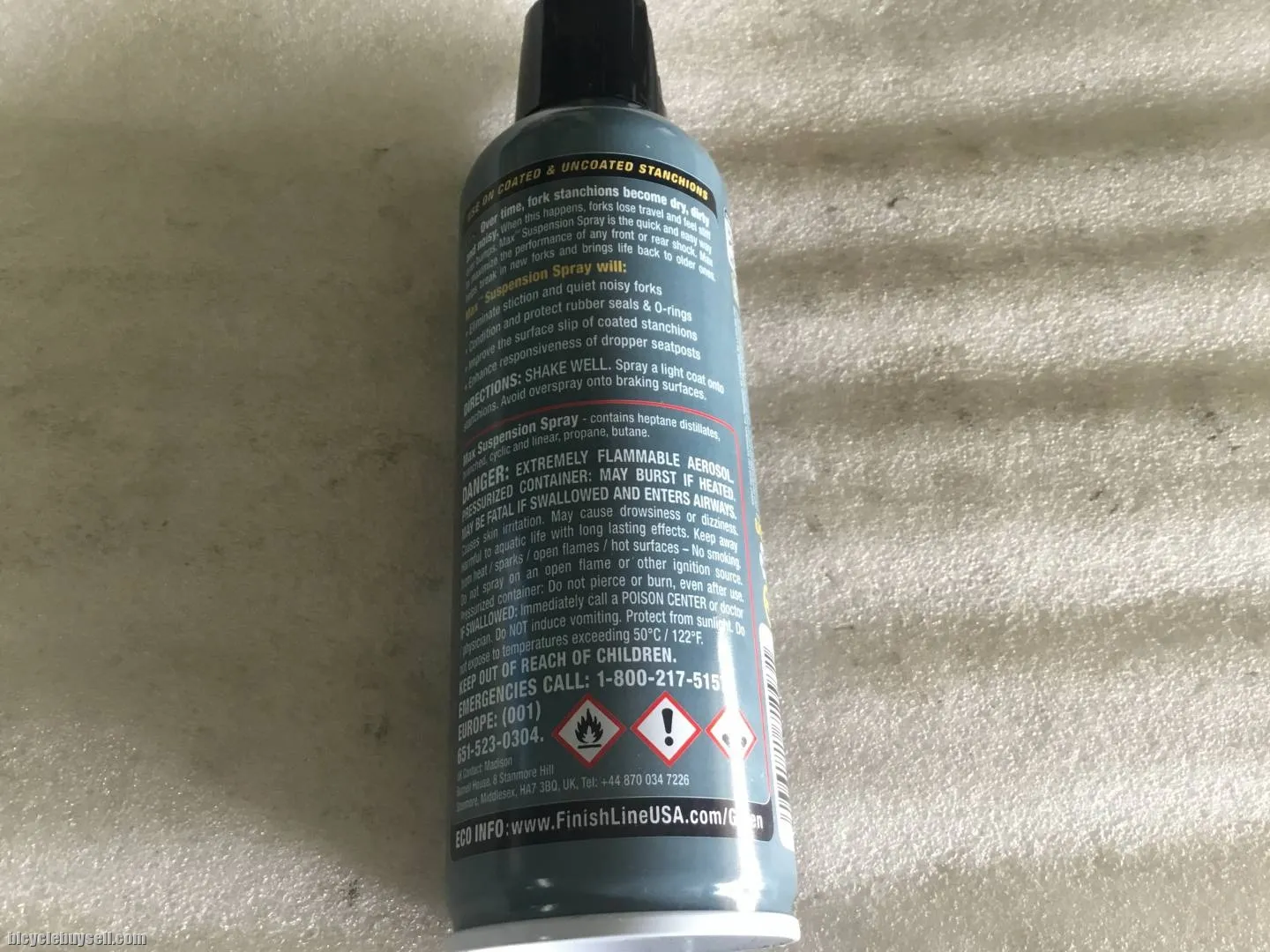 Finish Line USA Max Suspension Spray @ free pos