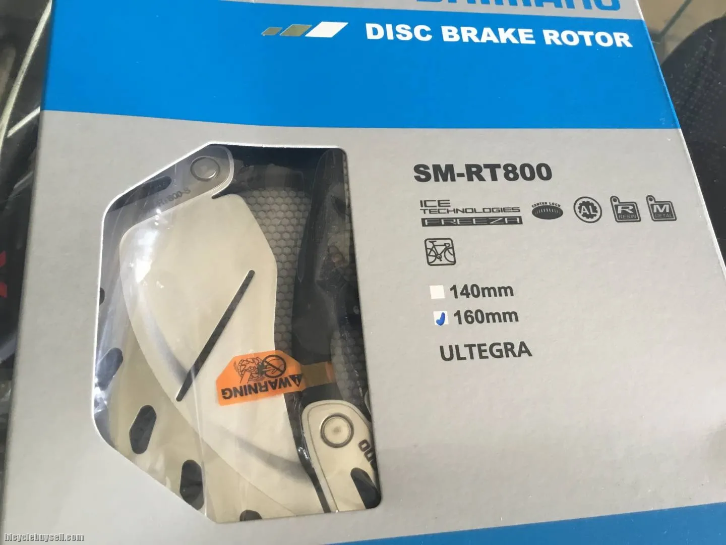 Shimano Ultegra RT800 160mm Rotor / 1pair (free pos w.m)
