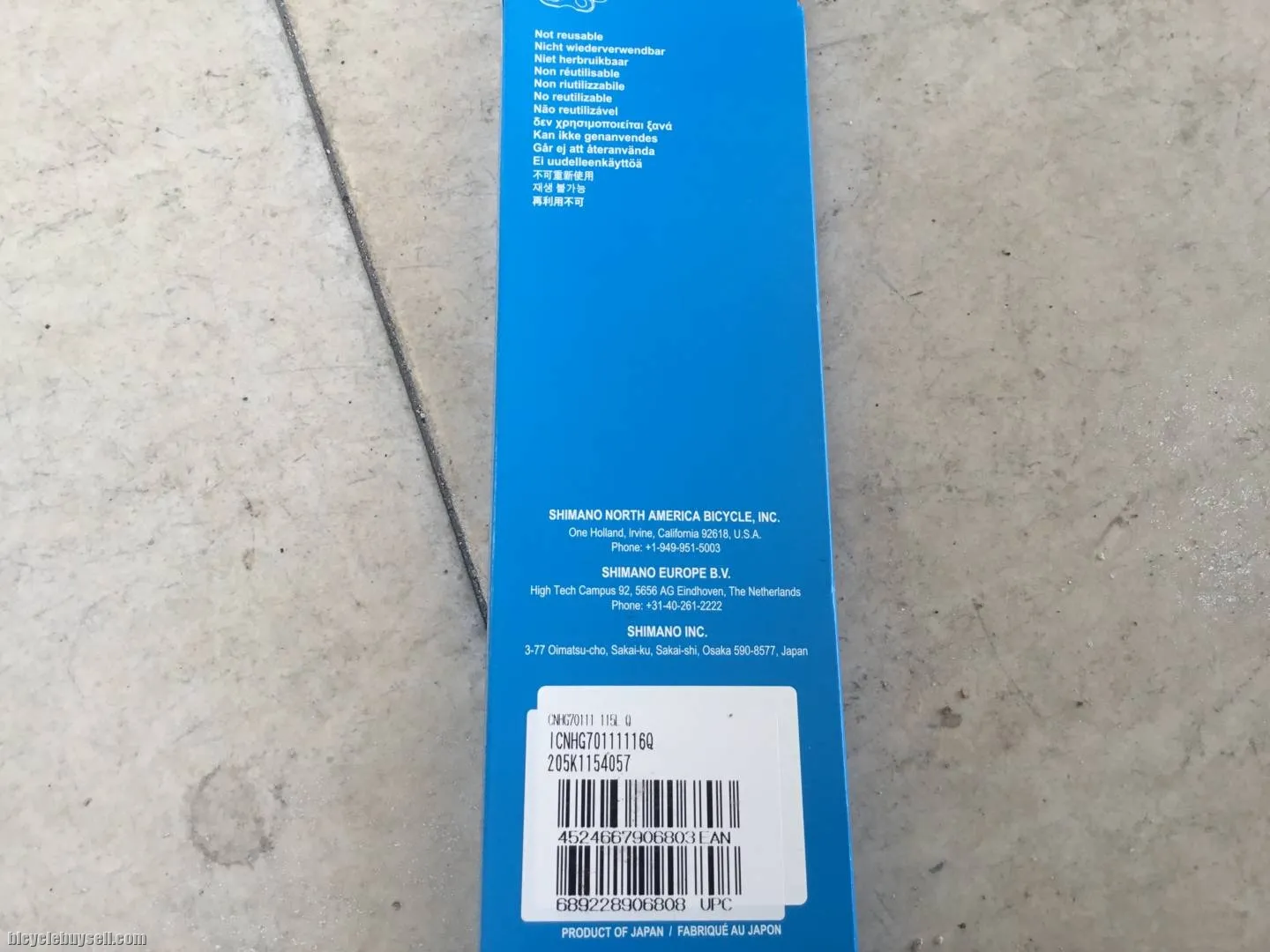 Shimano 11speed Chain HG701 Ultegra/XT -- free courier