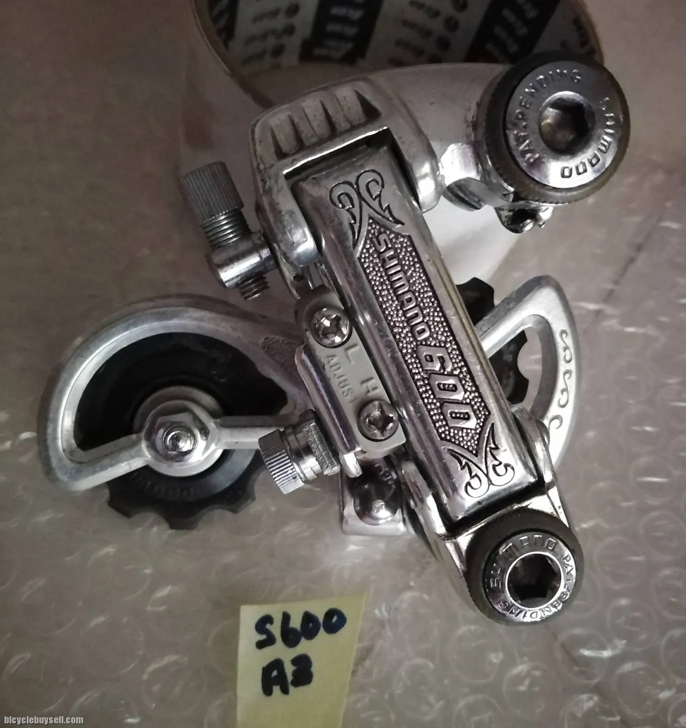 Shimano 600 Arabesque Rear Derailleur Vintage
