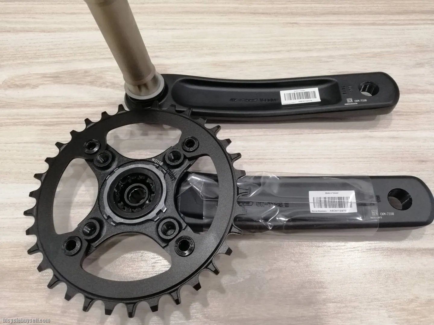 FSA Comet Modular Deckas 34T 170mm 10/11 Speed Crankset