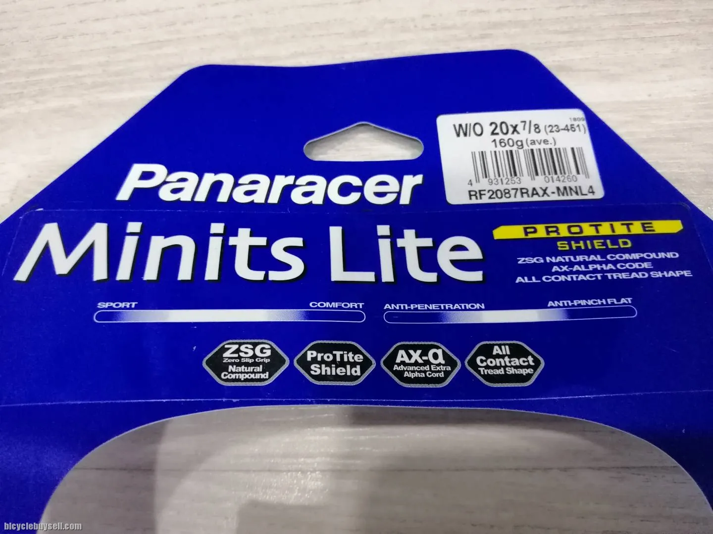 Panaracer Minits Lite 20 x 7/8 451 Folding Foldy Tire